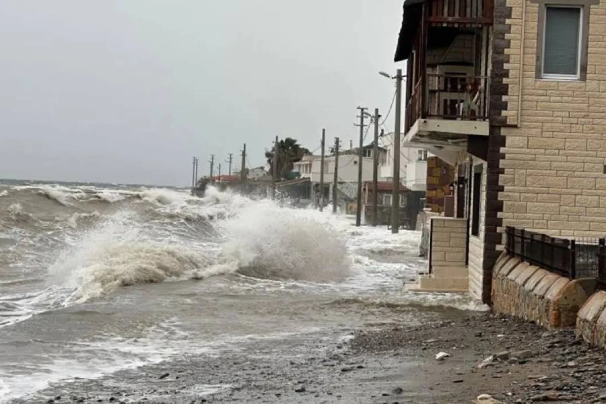 Çanaqqalada güclü fırtına baş verdi