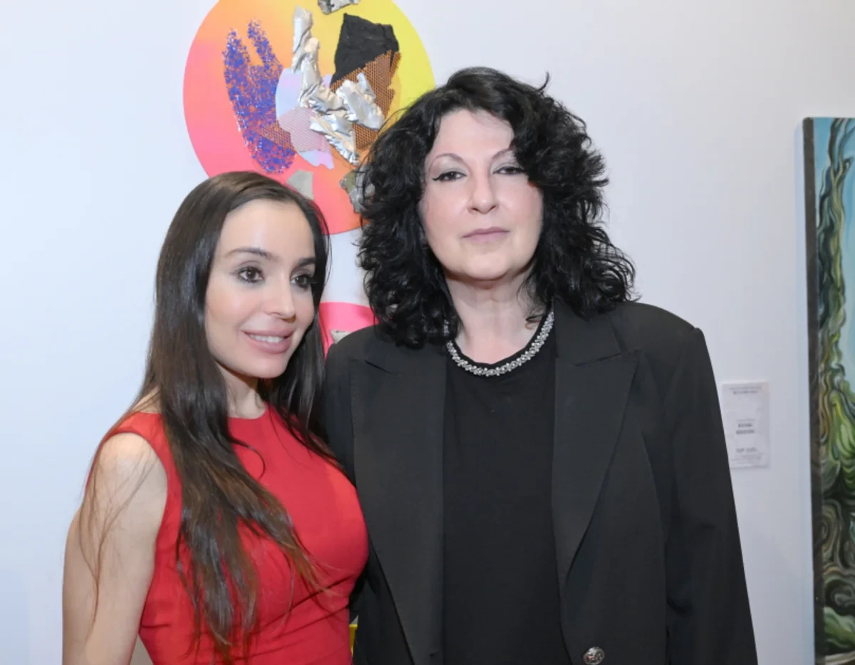 Leyla Əliyeva və Arzu Əliyeva Tiranada beynəlxalq incəsənət sərgisinin açılışında iştirak etdilər - FOTO — 4