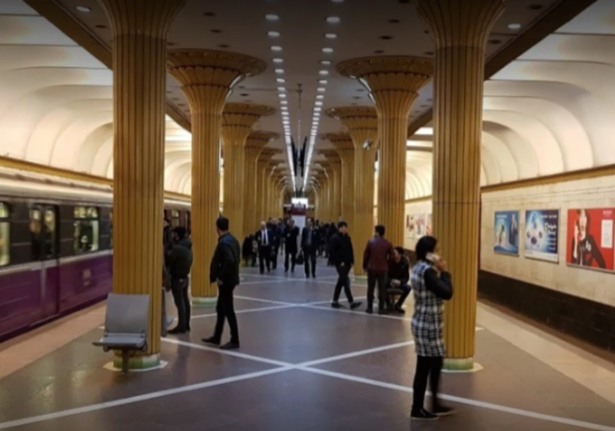 Metronun "Nərimanov" stansiyasında qatarda texniki nasazlıq yarandı