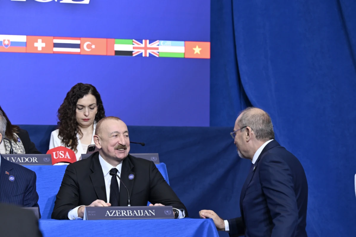 Prezident İlham Əliyev Vaşinqtonda Sülh Şurasının ilk iclasında iştirak etdi - YENİLƏNDİ 4 — 4