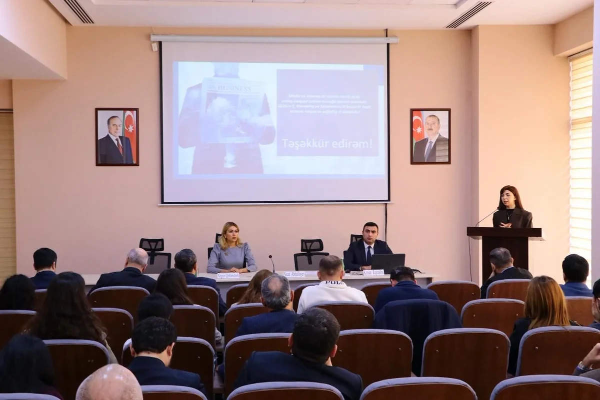 Baş Prokurorluqda media nümayəndələri üçün treninq keçirildi — 3