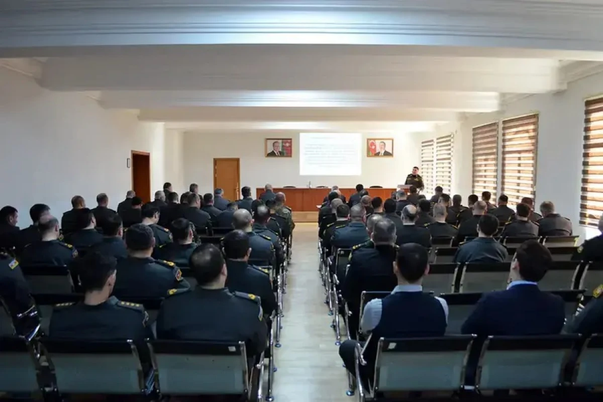 Müdafiə Nazirliyinin Tibb İdarəsində təlim-metodiki toplanış keçirildi