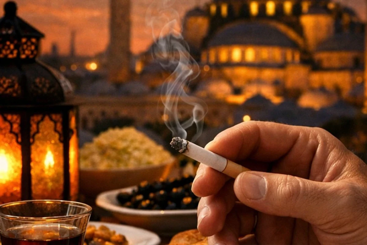 İftardan sonra siqaret çəkmək orucu batil edir? – AÇIQLAMA