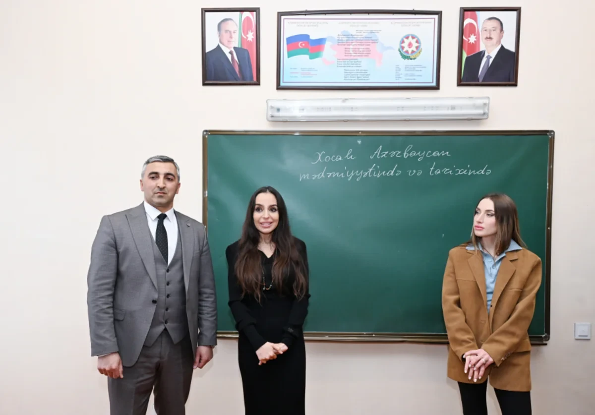 Leyla Əliyeva və Alena Əliyeva Qubaya səfər etdilər — 9