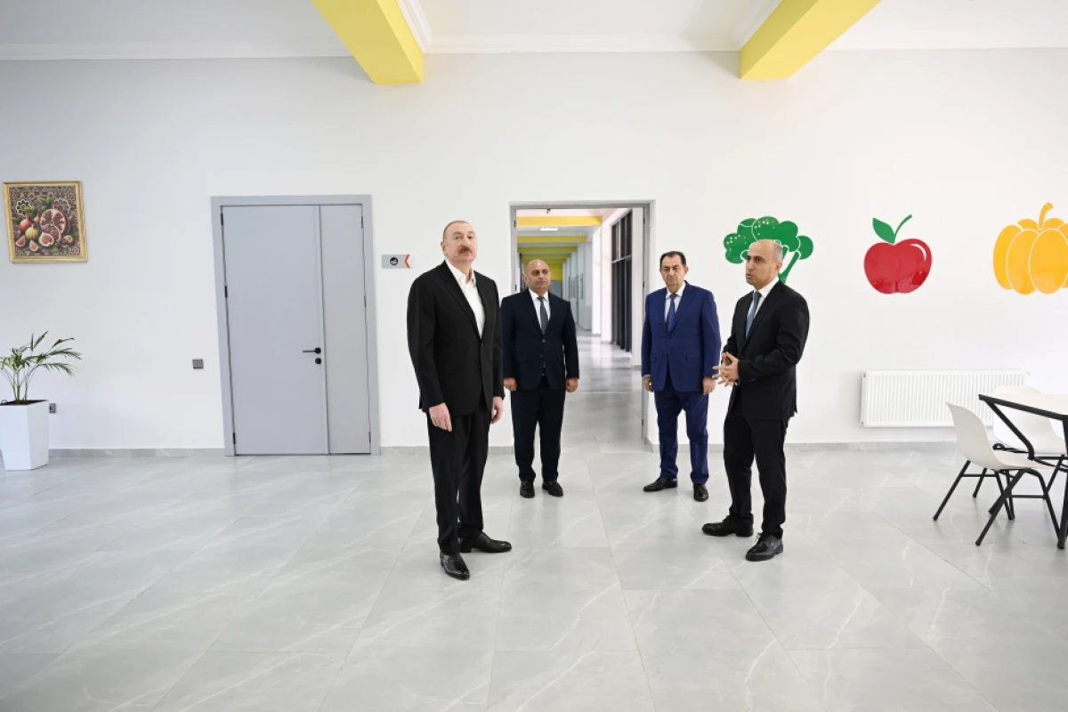 Prezident İlham Əliyev Lənkəran Dövlət Peşə Təhsil Mərkəzinin açılışında iştirak etdi — 8