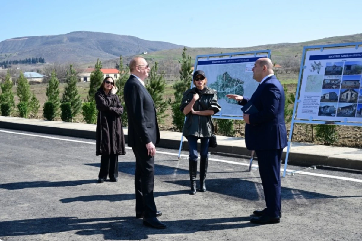 Prezident İlham Əliyev Xocalının Xanabad kəndində görülmüş işlərlə tanış oldu - YENİLƏNDİ