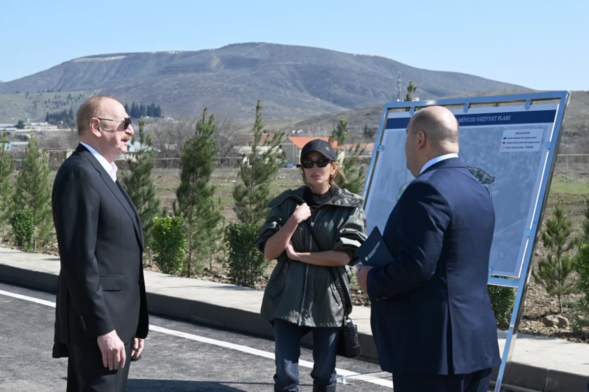 Prezident İlham Əliyev Xocavənd kəndində görülmüş işlərlə tanış oldu - YENİLƏNDİ — 1