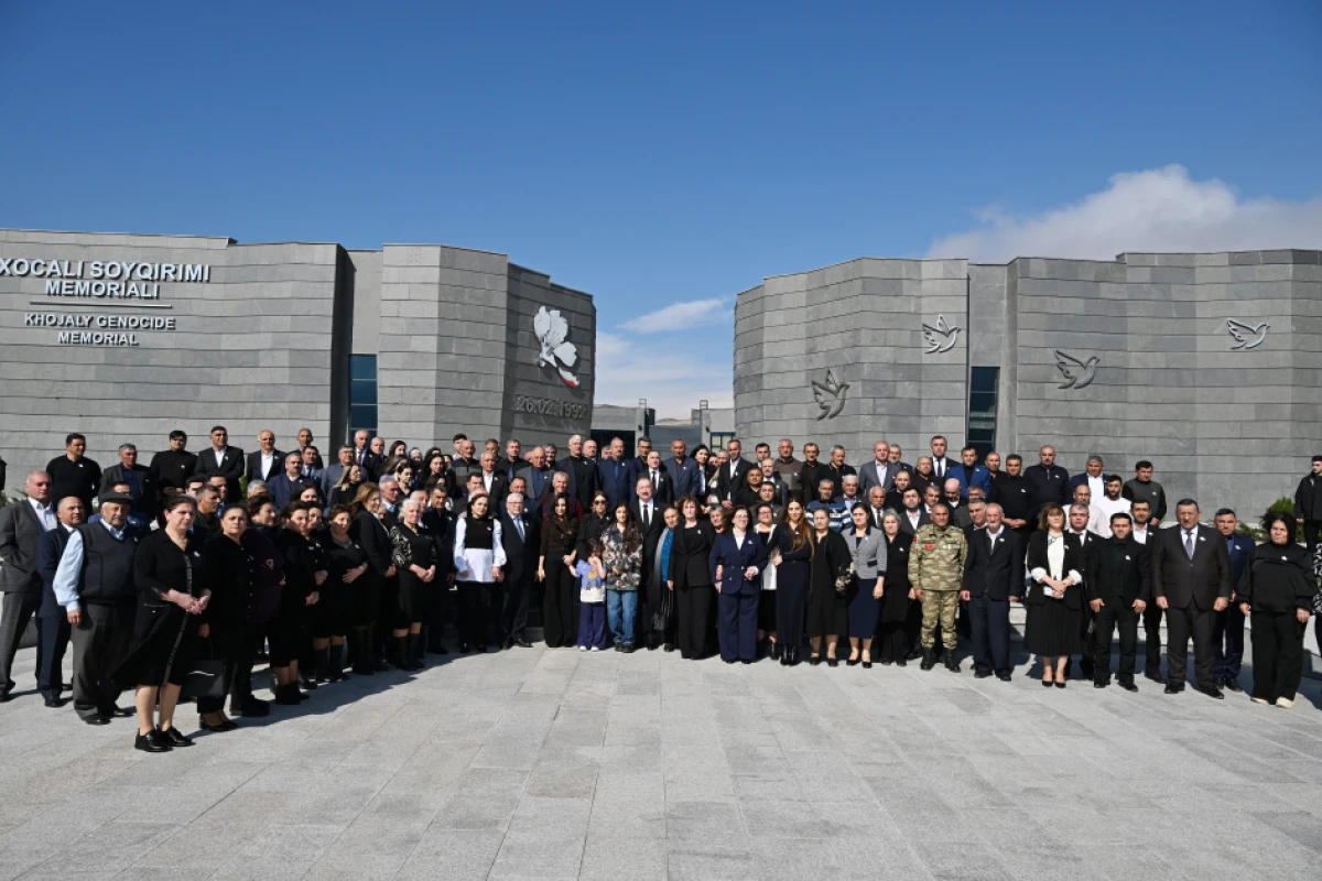 Prezident İlham Əliyev Xocalı Soyqırımı Memorialının açılışında iştirak etdi - YENİLƏNDİ 3 — 1