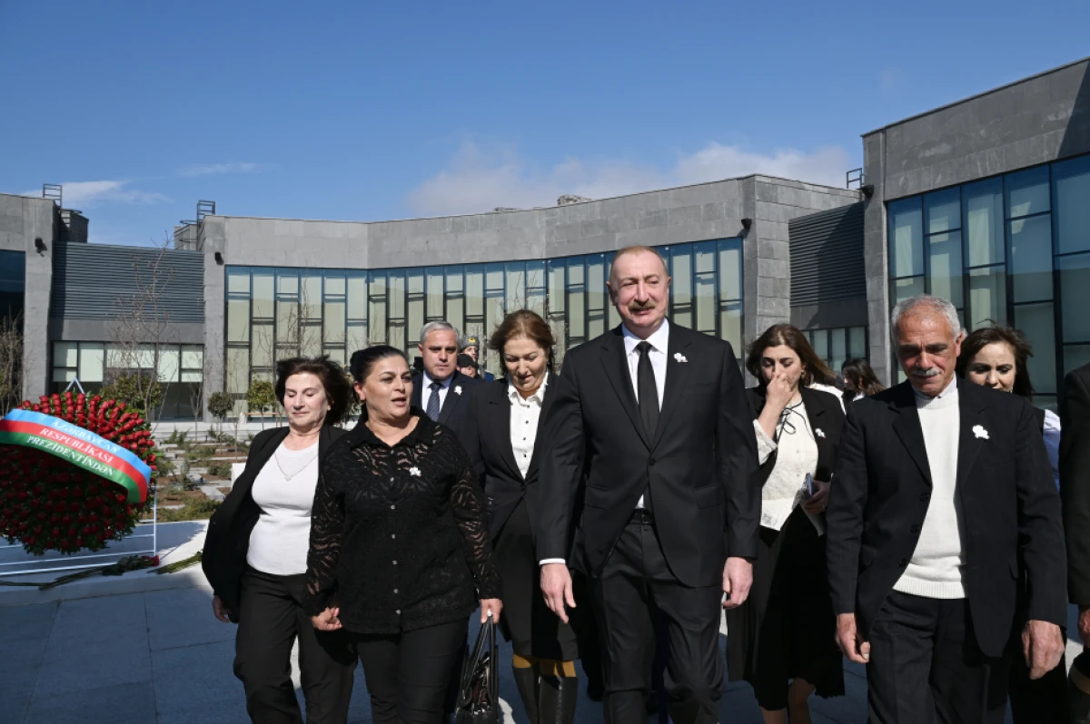 Prezident İlham Əliyev Xocalı Soyqırımı Memorialının açılışında iştirak etdi - YENİLƏNDİ 3 — 2