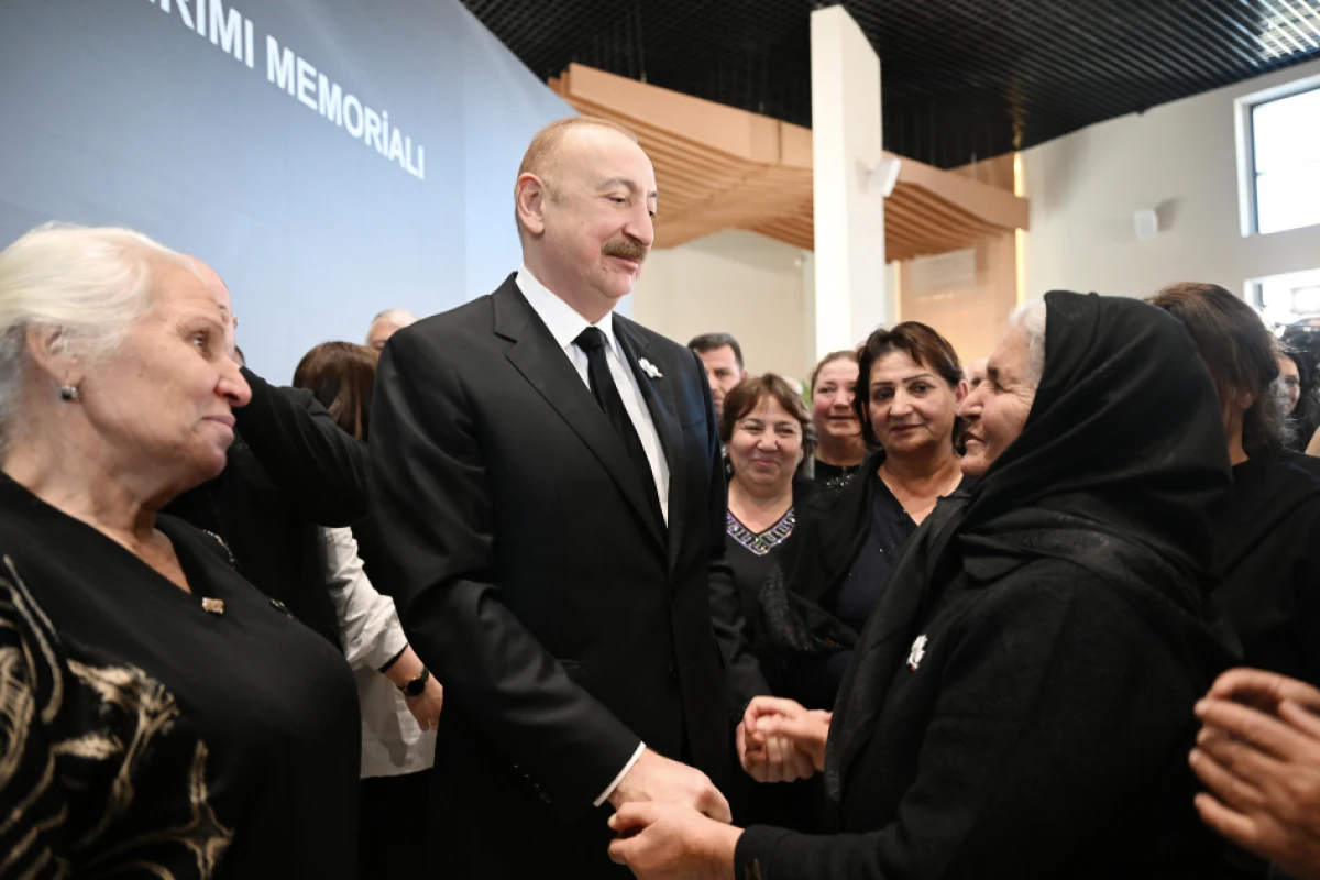 Prezident İlham Əliyev Xocalı Soyqırımı Memorialının açılışında iştirak etdi - YENİLƏNDİ 3 — 5