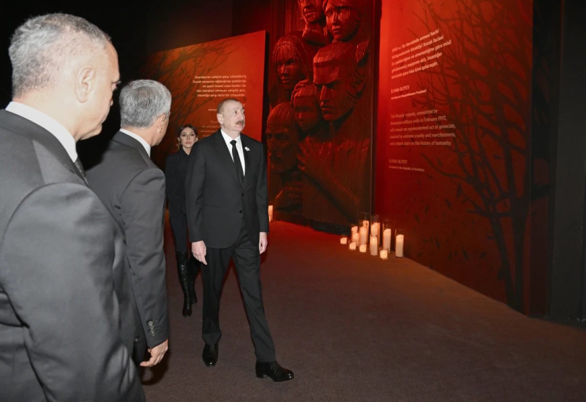 Prezident İlham Əliyev Xocalı Soyqırımı Memorialının açılışında iştirak etdi - YENİLƏNDİ 3 — 11