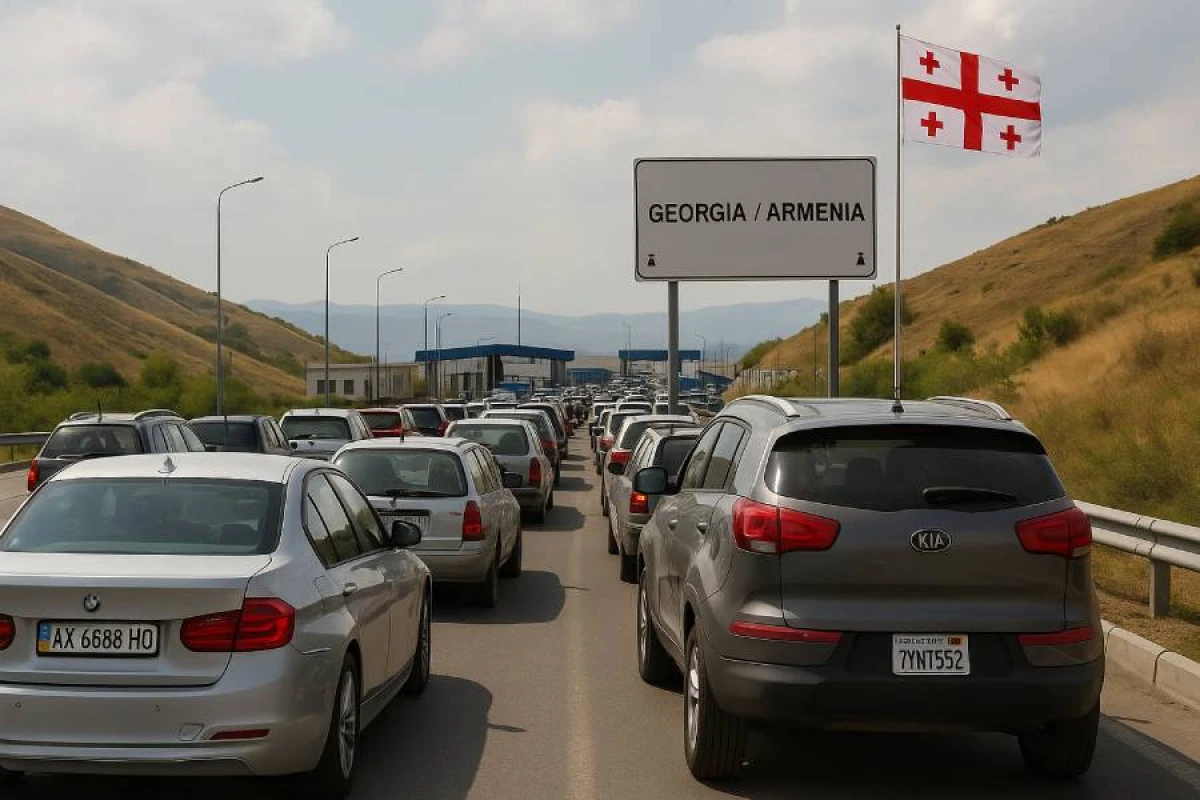 Gürcüstanda Ermənistanla sərhəd yolu bağlandı