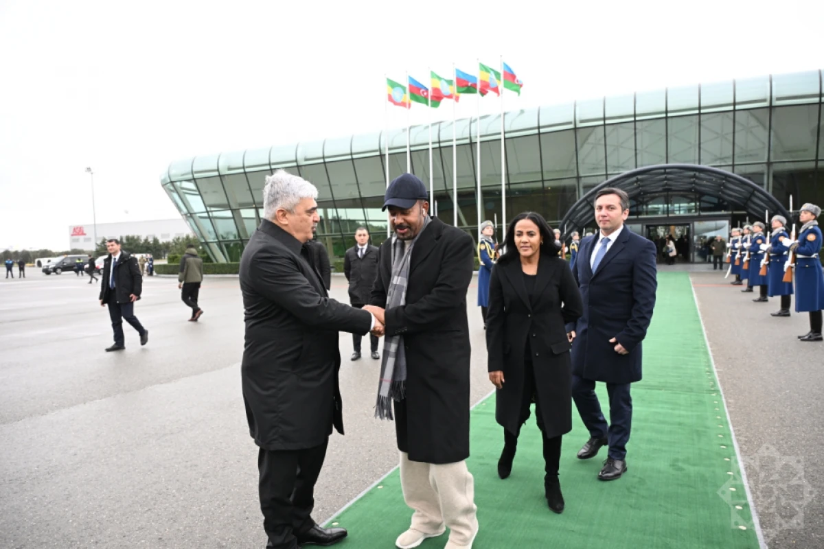 Efiopiyanın Baş nazirinin Azərbaycana səfəri başa çatdı — 3