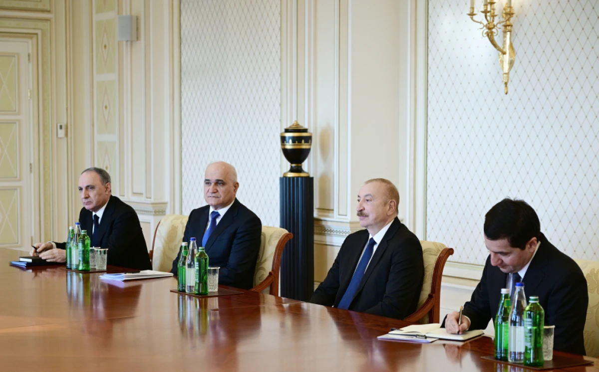 Azərbaycan Prezidenti Rusiya Hökuməti Sədrinin müavinini qəbul etdi — 1