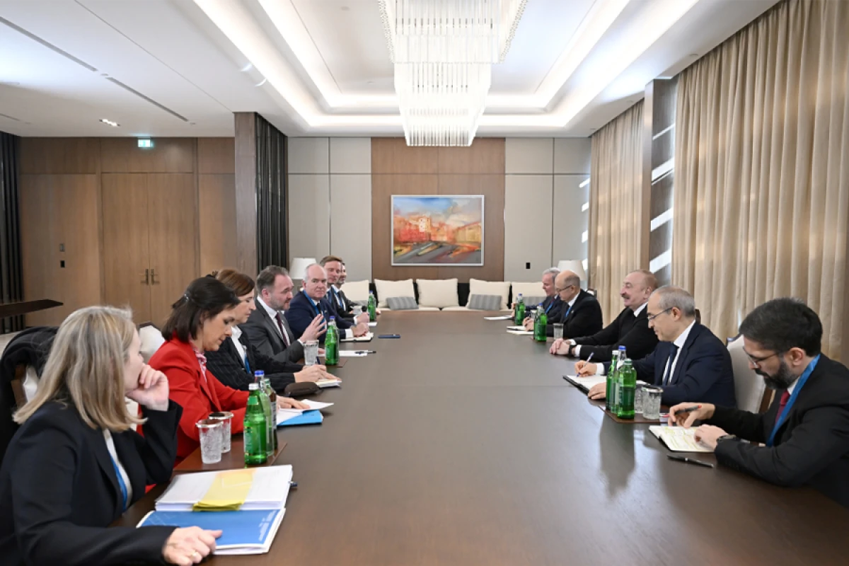 Prezident Avropa Komissiyasının enerji və mənzil siyasəti üzrə komissarını qəbul etdi