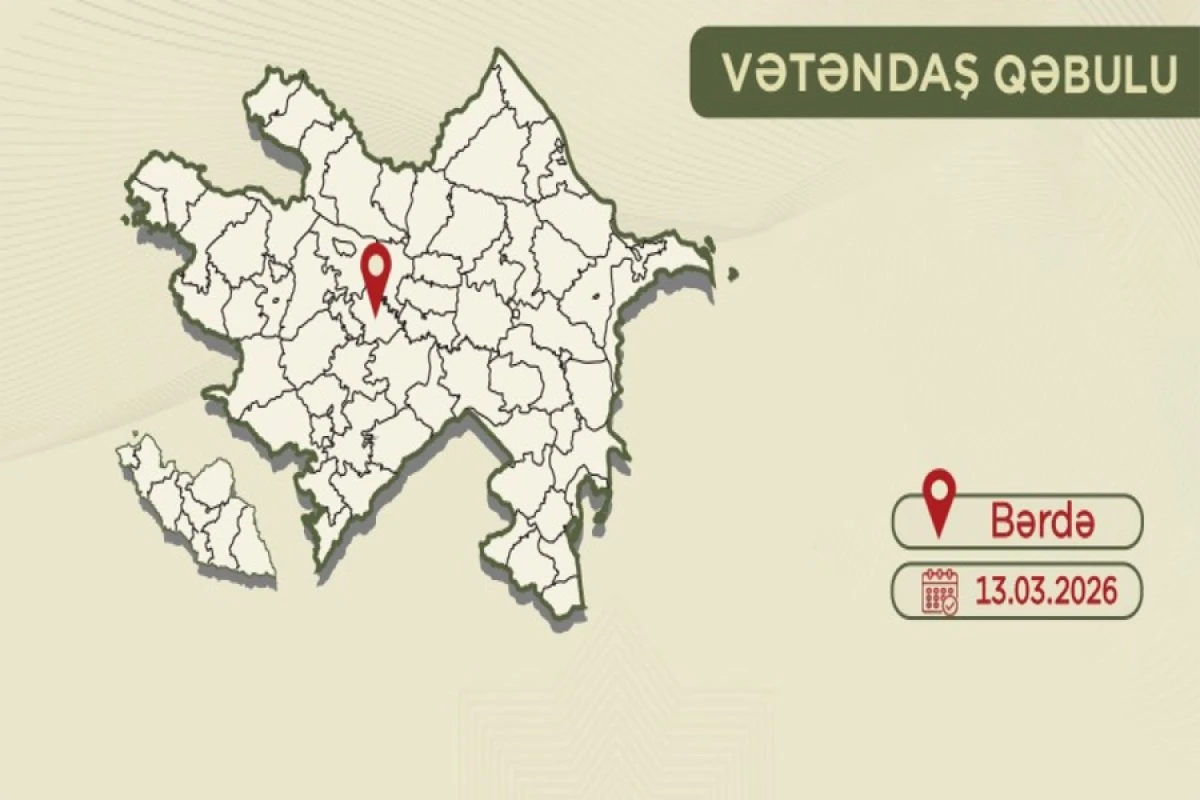 Mürsəl İbrahimov Bərdədə qəbul keçirəcək