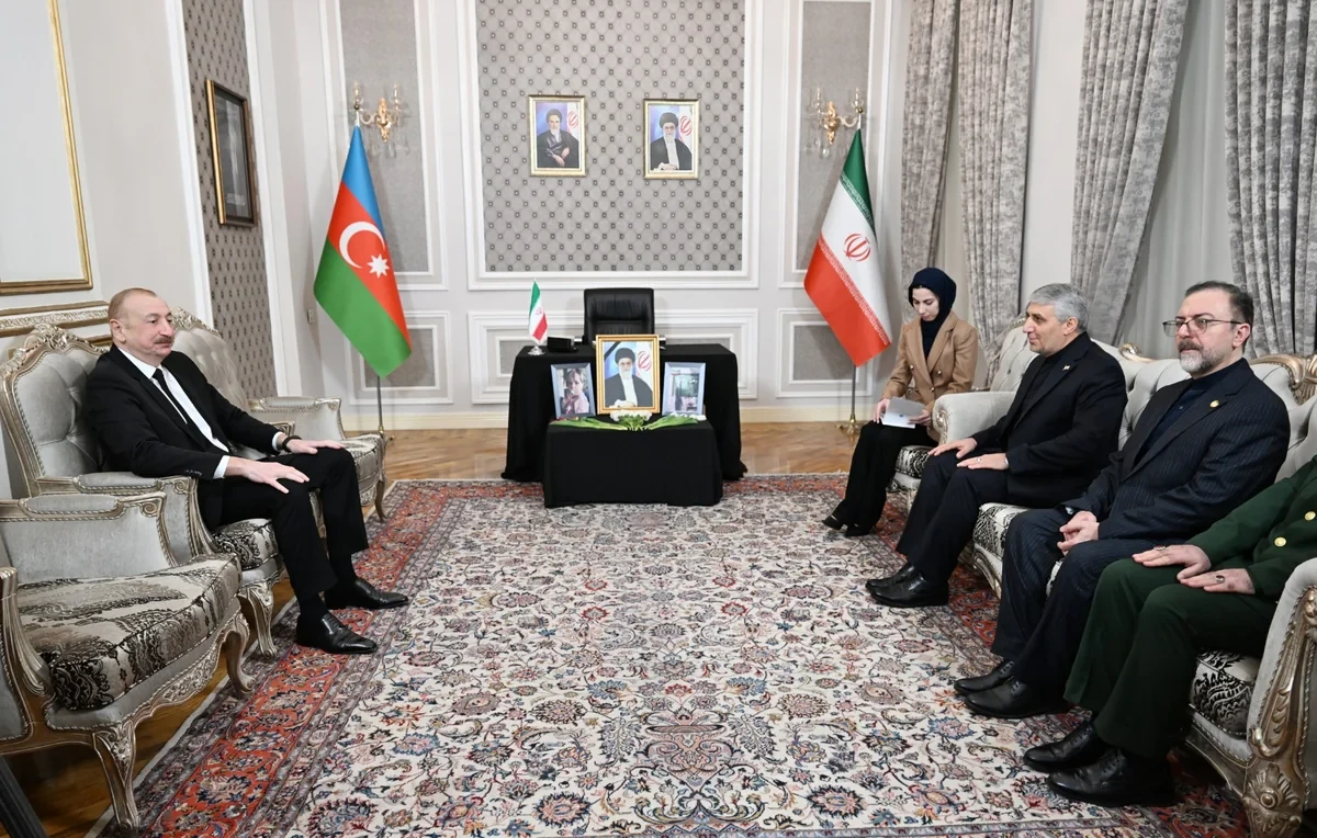 Prezident İranın Azərbaycandakı səfirliyində oldu, başsağlığı verdi — 3
