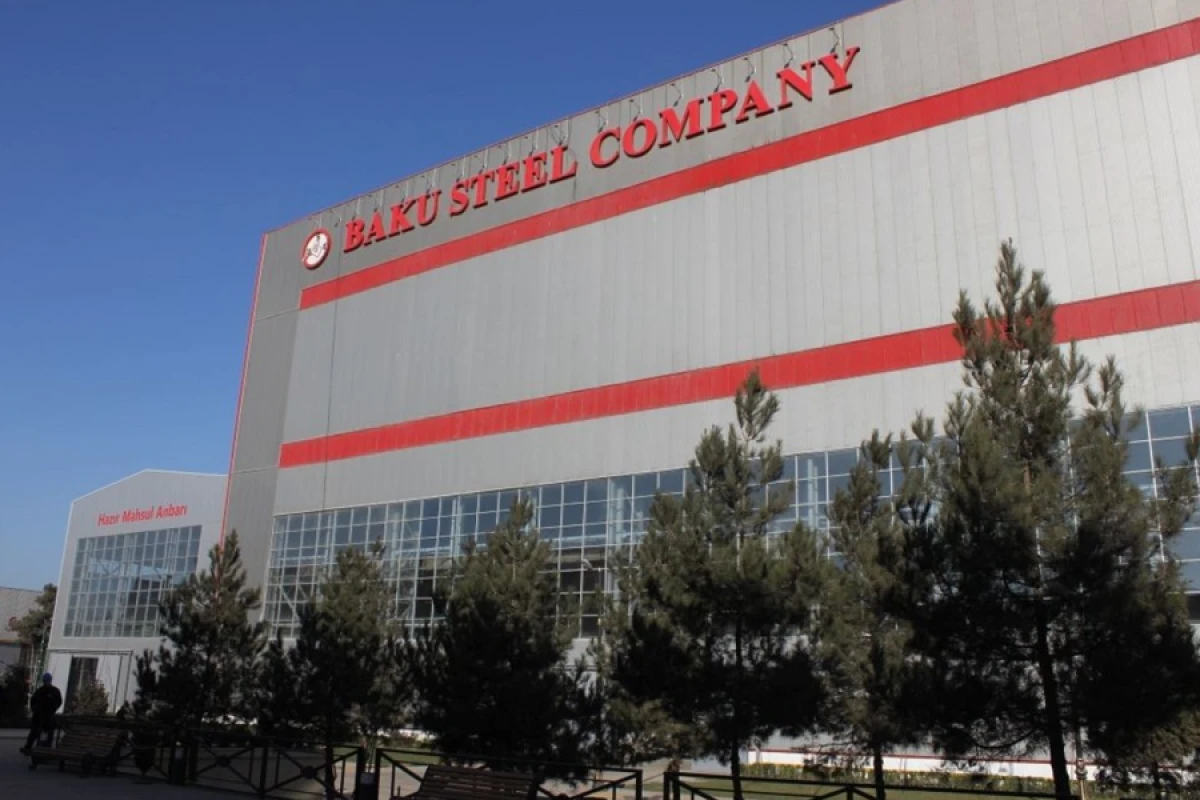 "Baku Steel Company" QSC-nin ixrac gəlirləri 35% artdı