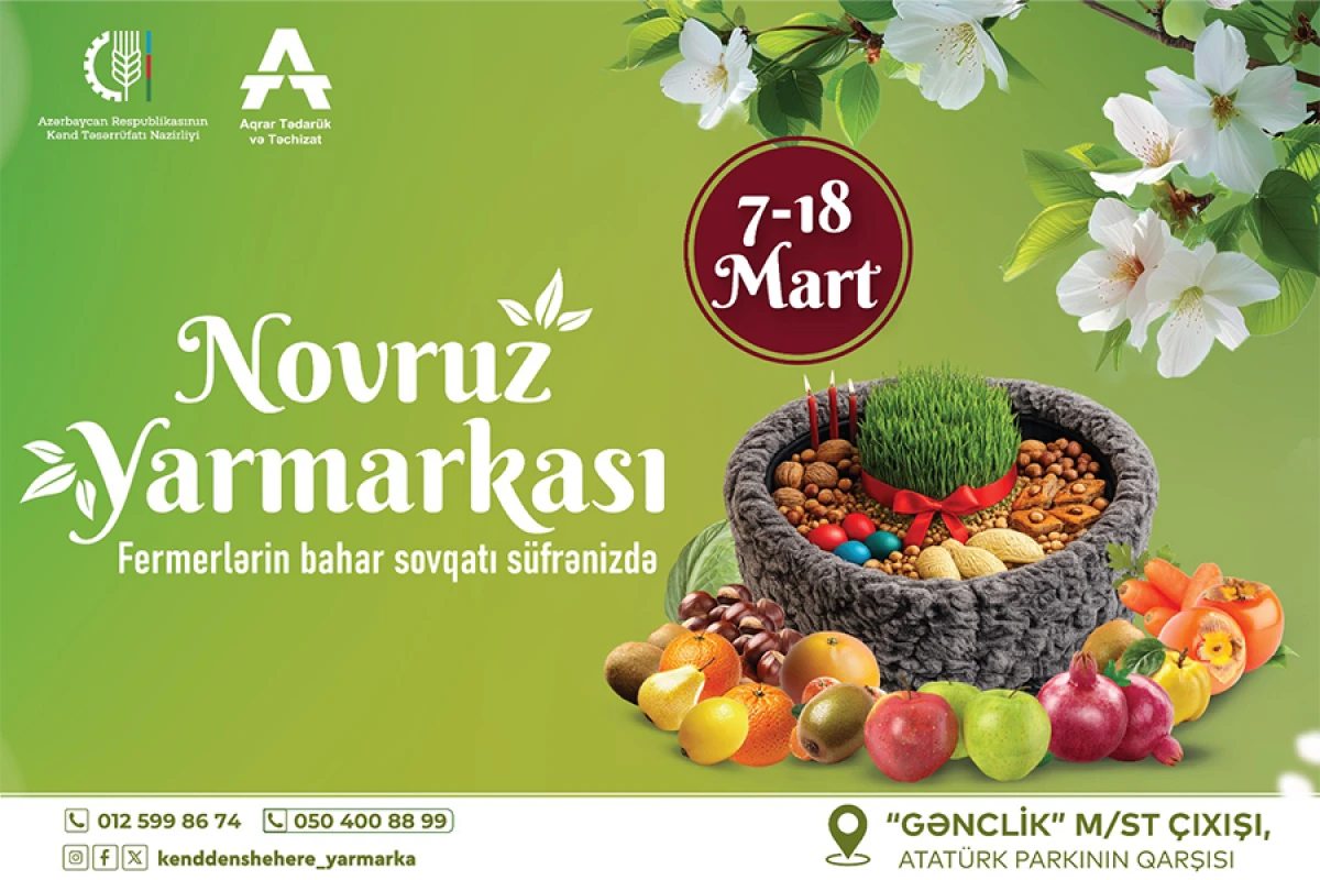 “Kənddən Şəhərə” Novruz yarmarkası təşkil olunacaq