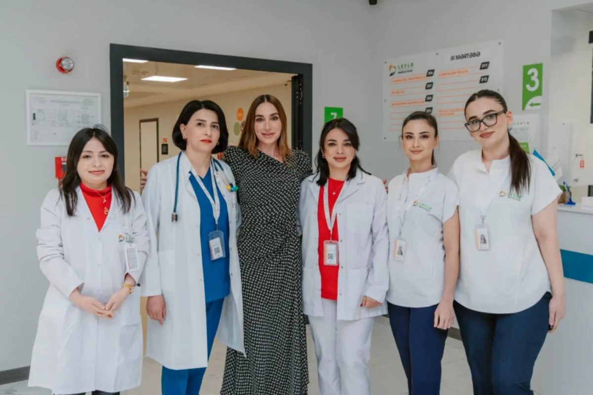 Leyla və Arzu Əliyevalar "Leyla Medical Center"in Pediatriya Mərkəzində oldular — 2