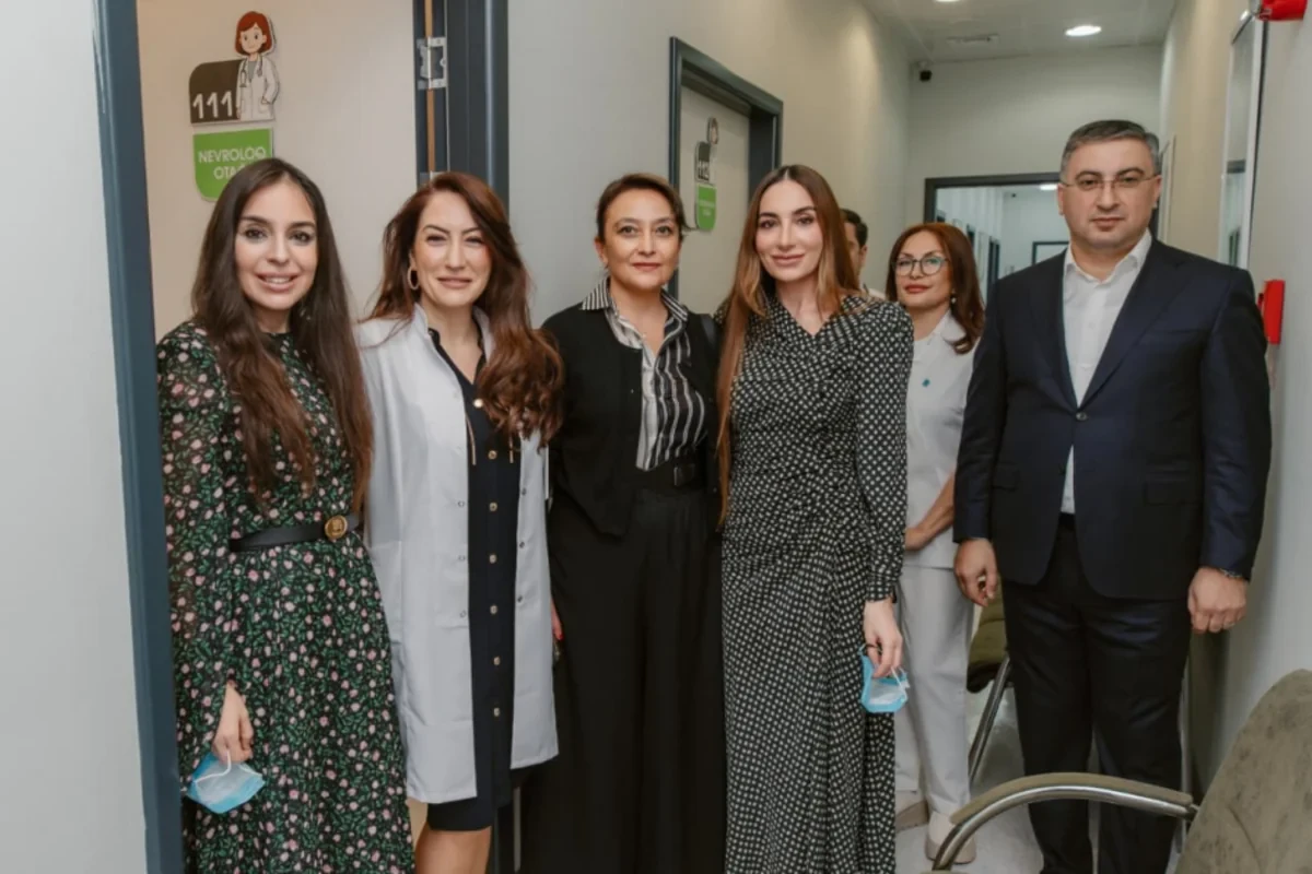 Leyla və Arzu Əliyevalar "Leyla Medical Center"in Pediatriya Mərkəzində oldular — 4