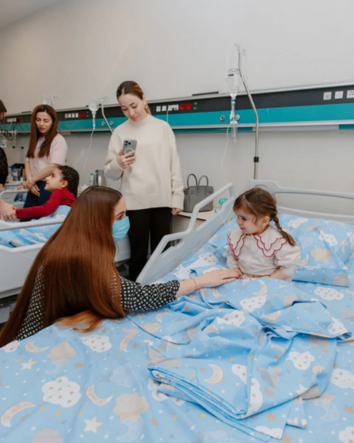 Leyla və Arzu Əliyevalar "Leyla Medical Center"in Pediatriya Mərkəzində oldular — 9
