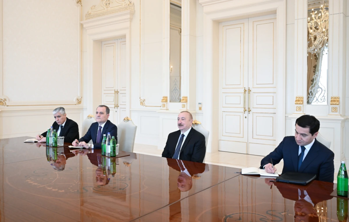 Prezident İlham Əliyev Moldovanın Baş nazirinin müavinini qəbul etdi — 2