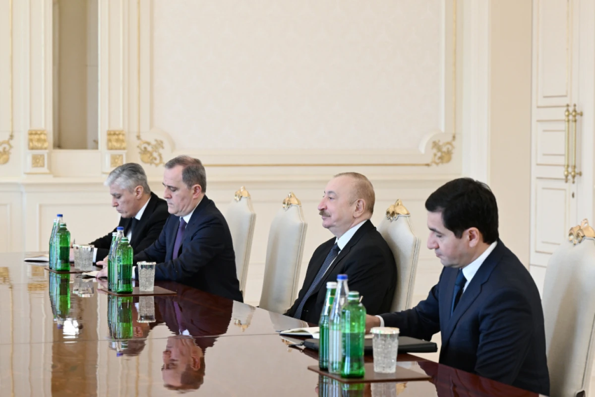 Prezident İlham Əliyev Moldovanın Baş nazirinin müavinini qəbul etdi — 4