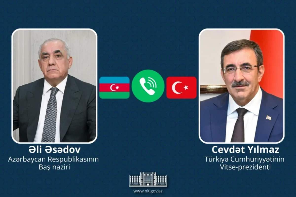 Əli Əsədovla Cevdet Yılmaz İranın dron hücumlarını müzakirə etdi