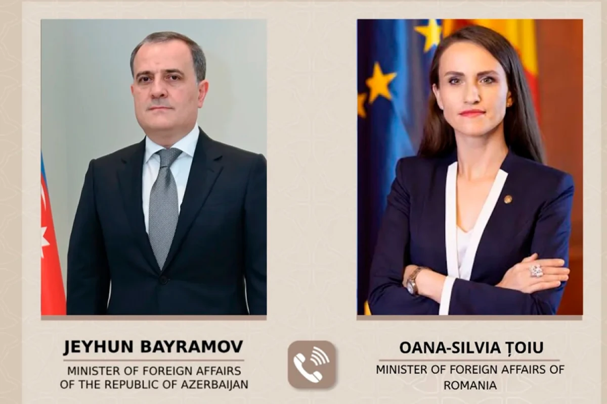 Rumıniya XİN başçısı Ceyhun Bayramova zəng etdi