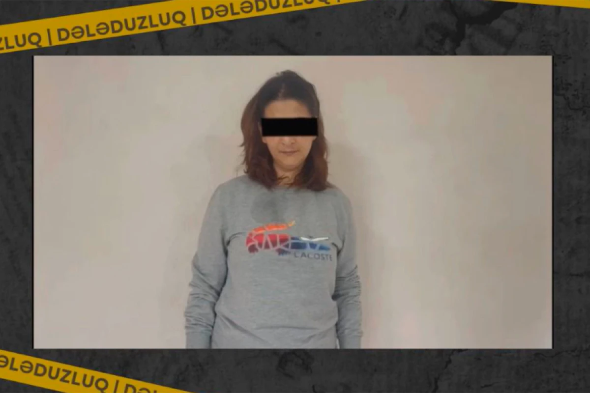 Dələduzluqda şübhəli bilinən qadın saxlanıldı
