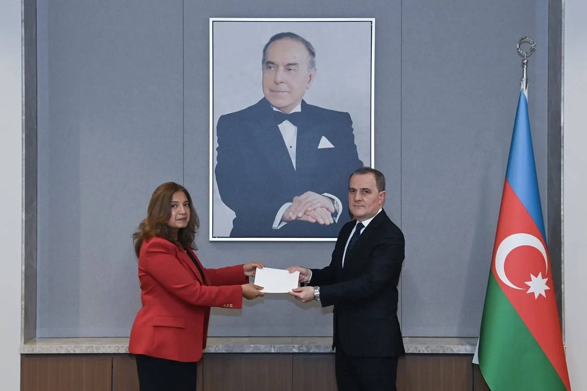 Kolumbiyanın yeni səfiri Ceyhun Bayramovla görüşdü — 1