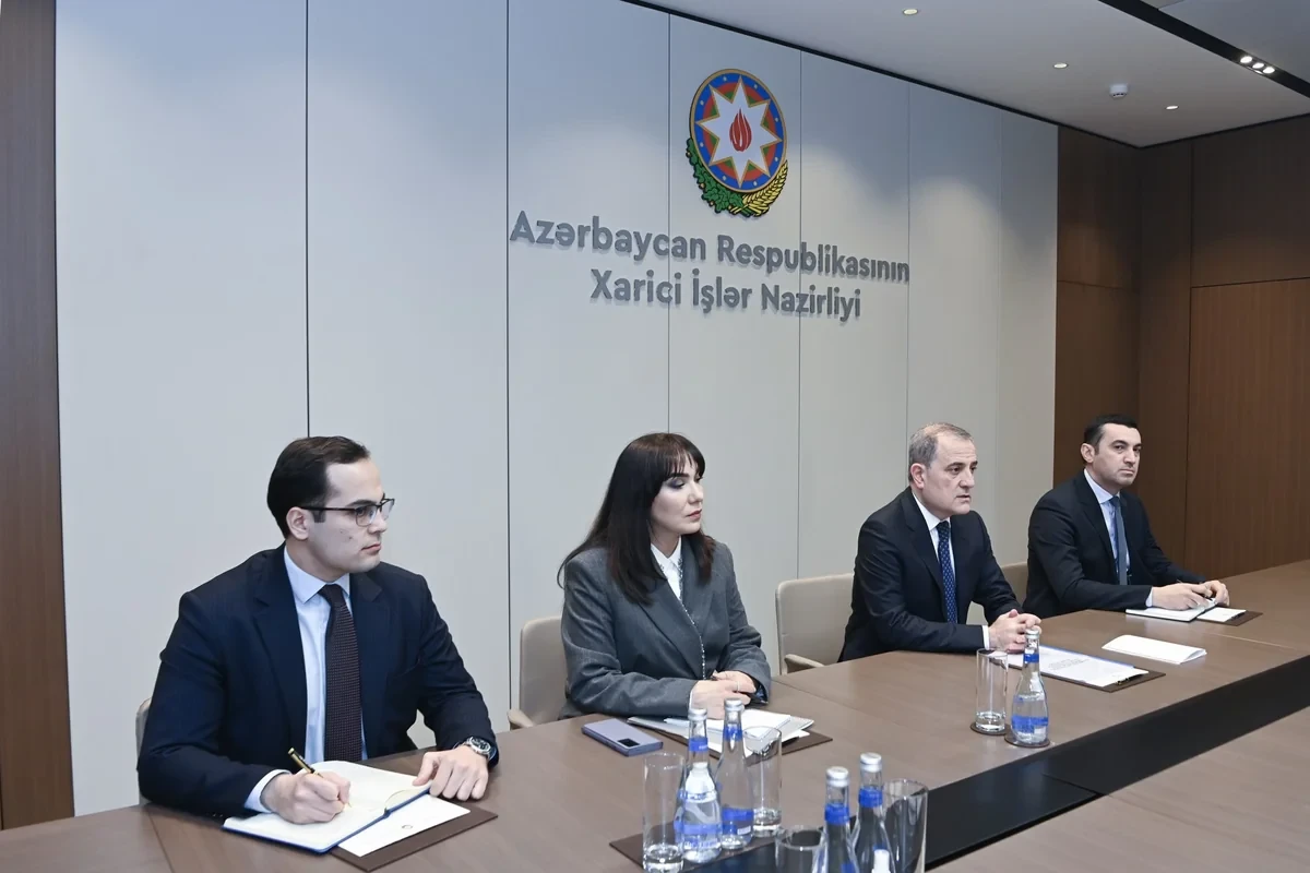 Kolumbiyanın yeni səfiri Ceyhun Bayramovla görüşdü — 2