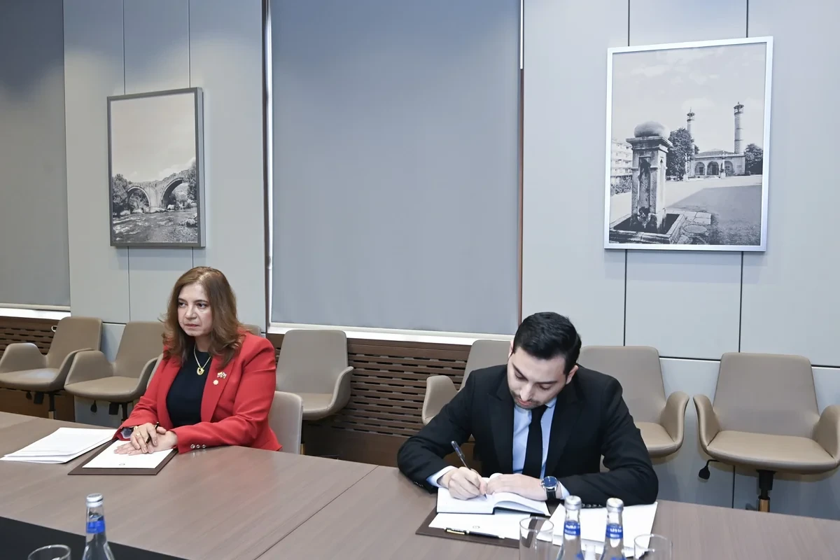 Kolumbiyanın yeni səfiri Ceyhun Bayramovla görüşdü — 3