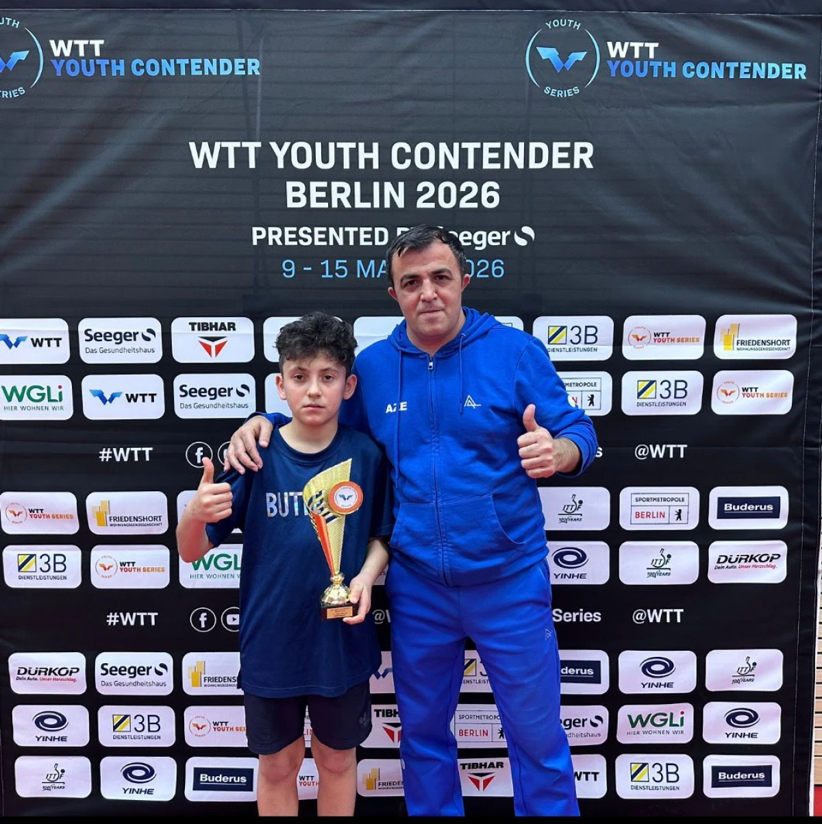 Azərbaycan idmançıları “WTT Youth Contender” turnirində mükafat qazandı — 1