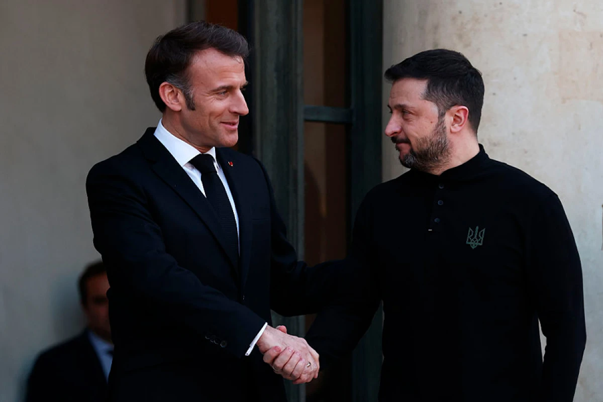 Zelenski Parisdə Makronla görüşəcək