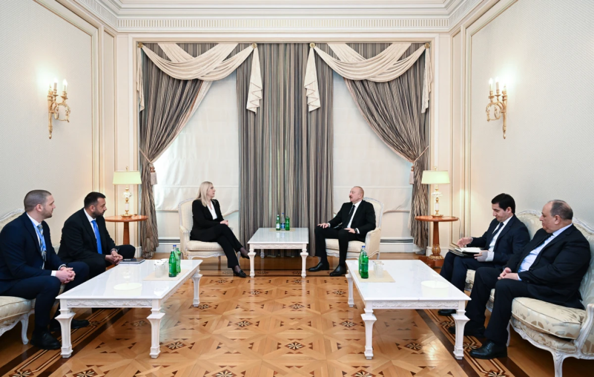 Prezident İlham Əliyev Bosniya və Herseqovina Rəyasət Heyətinin üzvü ilə görüşdü — 1