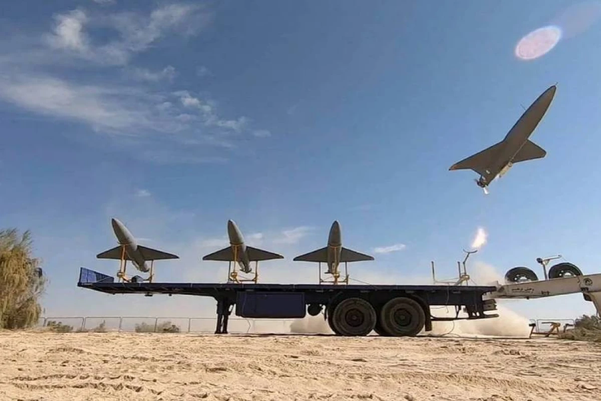 BƏƏ İrandan atılan onlarla raketi ələ keçirdi