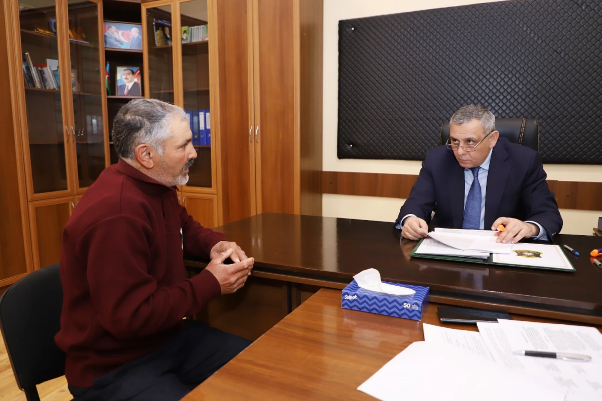 Mürsəl İbrahimov Bərdədə vətəndaşları qəbul etdi — 9