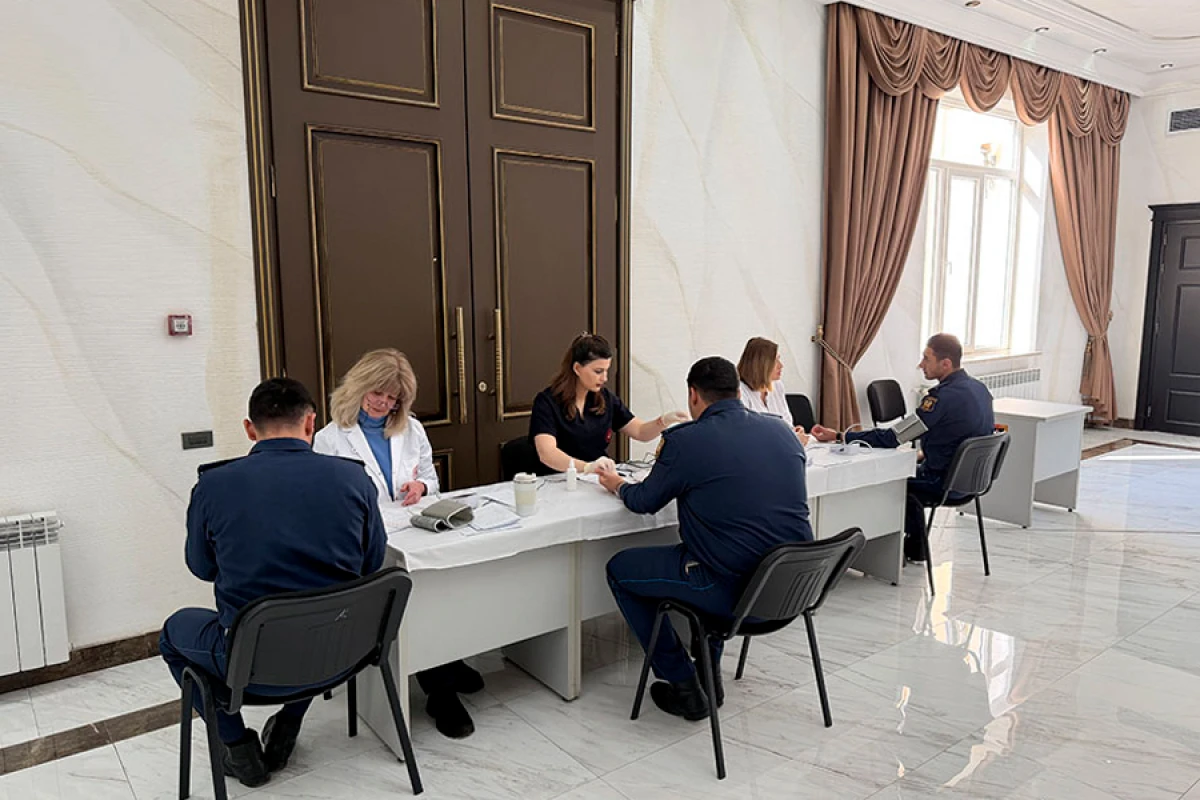 Heydər Əliyev adına Hərbi İnstitutda qanvermə aksiyası keçirildi
