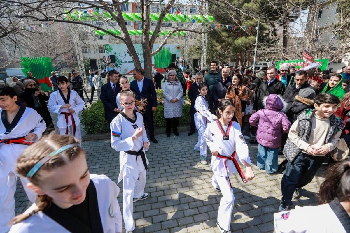 Paytaxtın abad məhəllələrindəki Novruz şənlikləri davam edir — 4
