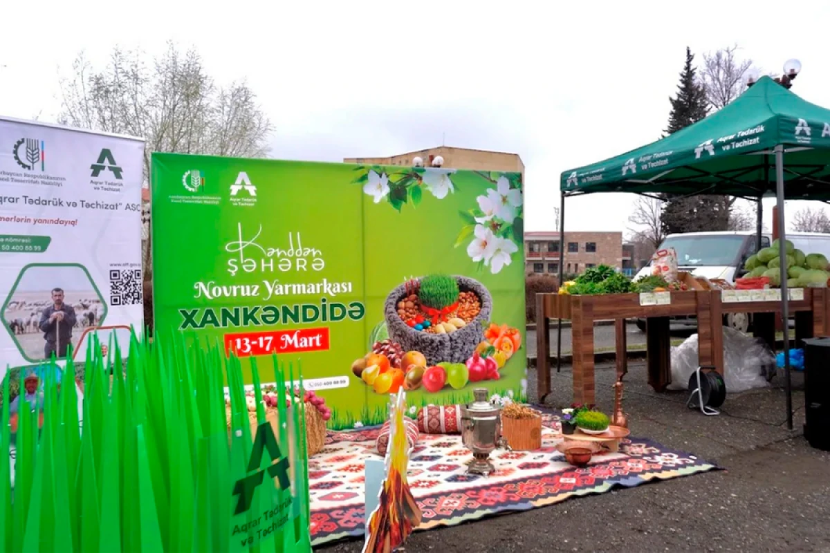 Xankəndidə "Kənddən Şəhərə" Novruz yarmarkası keçirilir