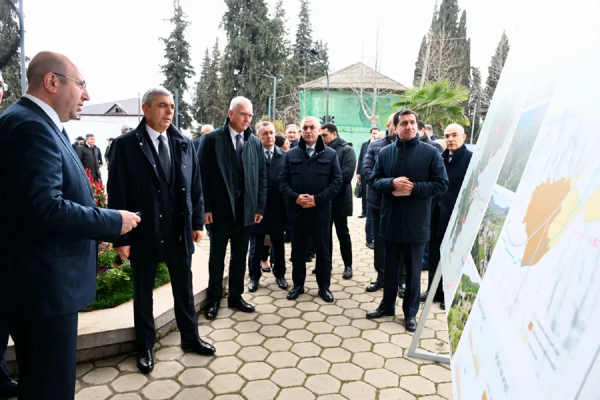 Əlaqələndirmə Qərargahının üzvləri Xocavənddə oldular
