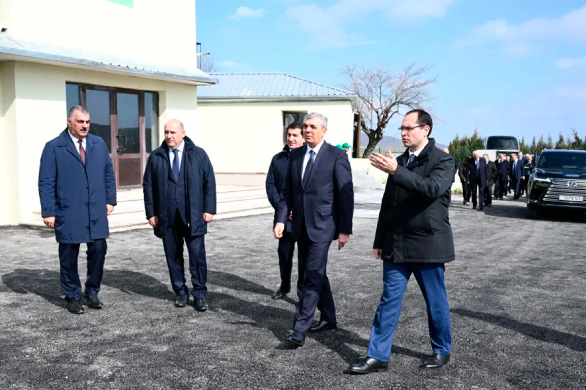 Xocavənd rayonunda bağçılıq təsərrüfatına baxış keçirildi