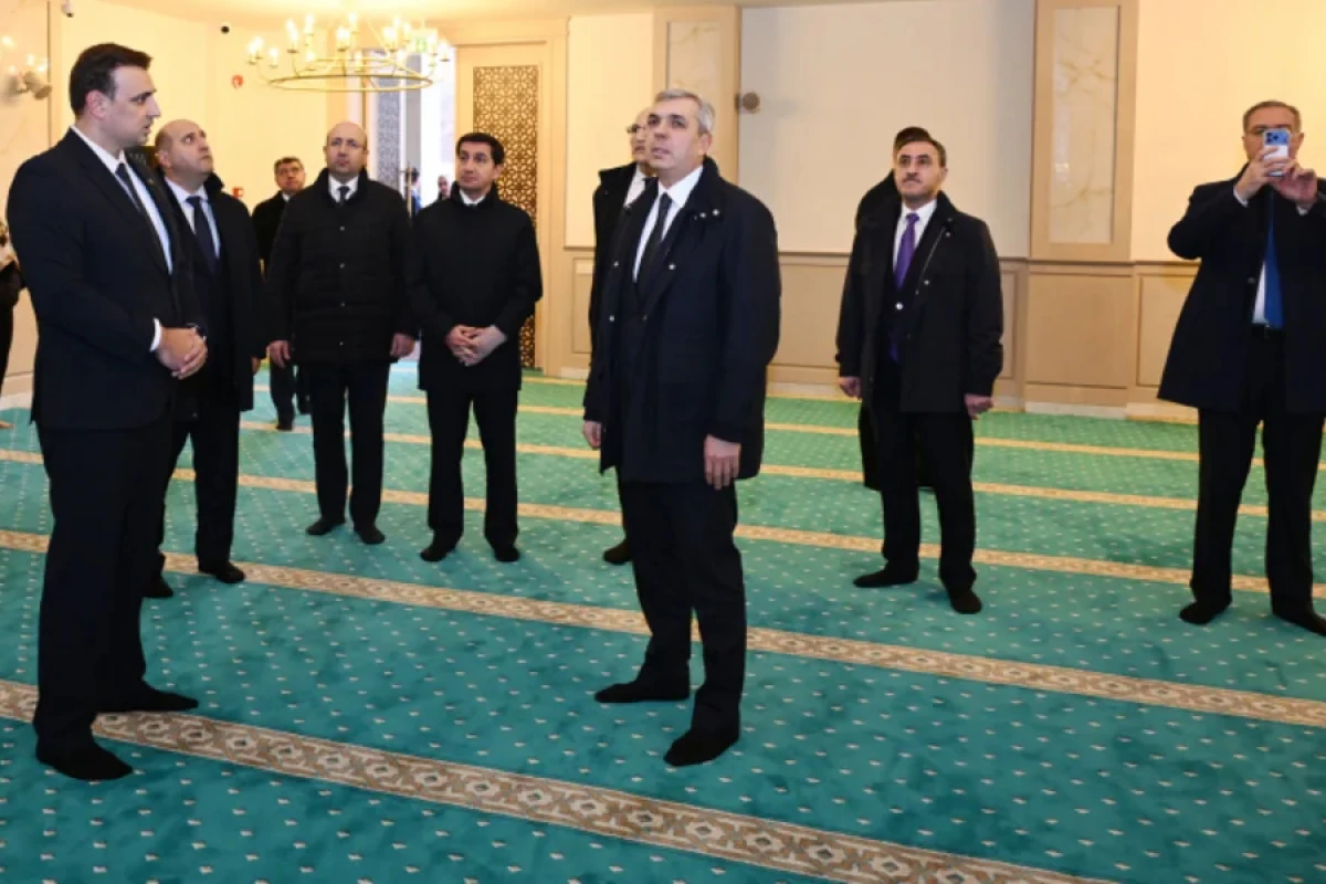 Əlaqələndirmə Qərargahının üzvləri Hadrut məscidini ziyarət etdilər