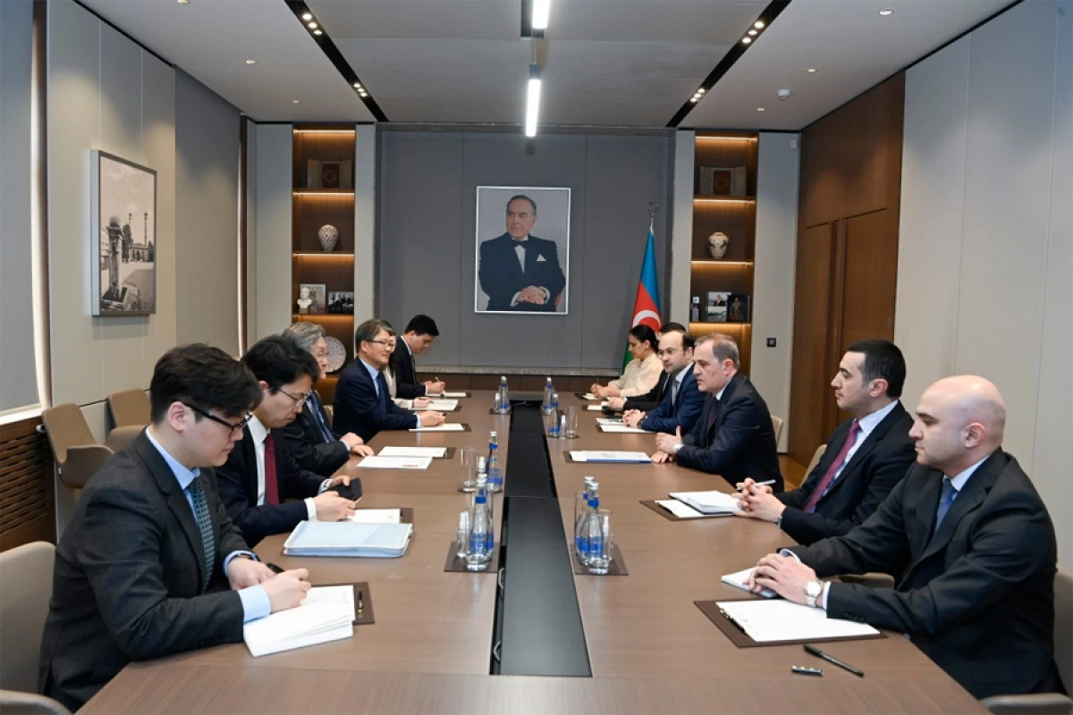 Ceyhun Bayramov Beyk Cuhyonun rəhbərlik etdiyi nümayəndə heyətini qəbul etdi