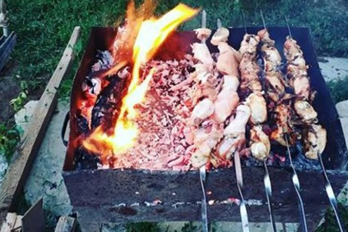 Göygöldə 25 yaşlı gənc kabab çəkərkən yandı