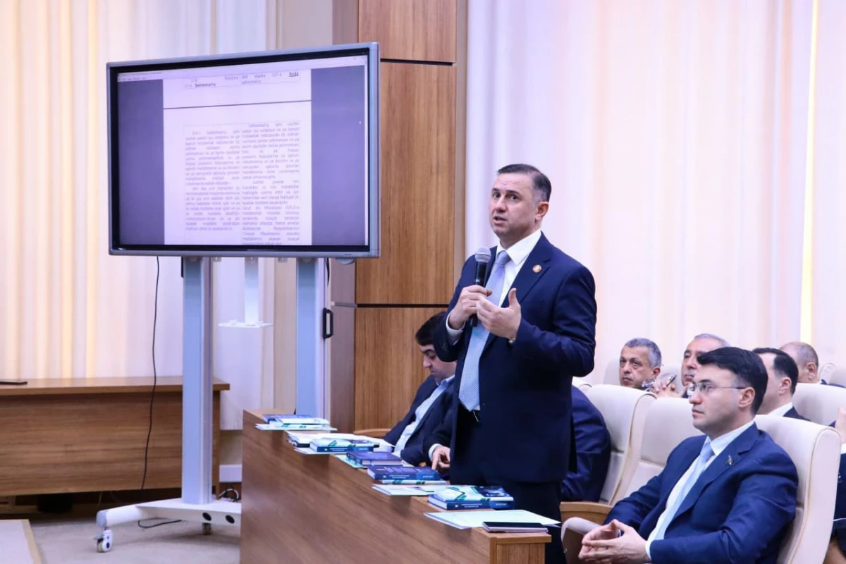 Baş prokuror yanında Elmi-Məsləhət Şurasının növbəti iclası keçirildi — 4