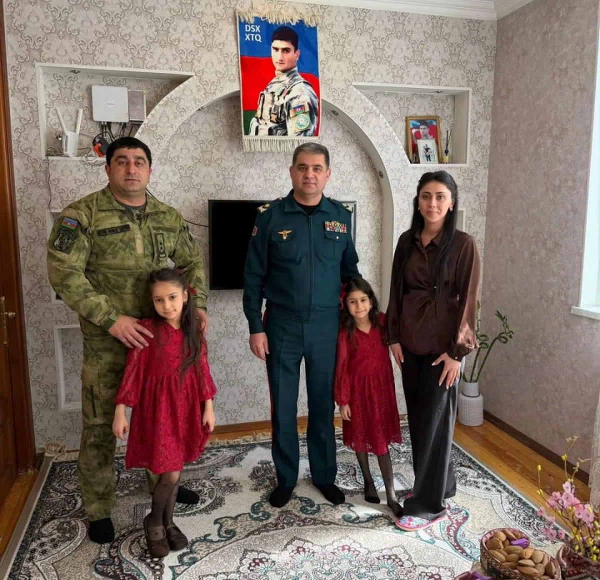 Elçin Quliyev şəhid ailələrini ziyarət etdi — 1