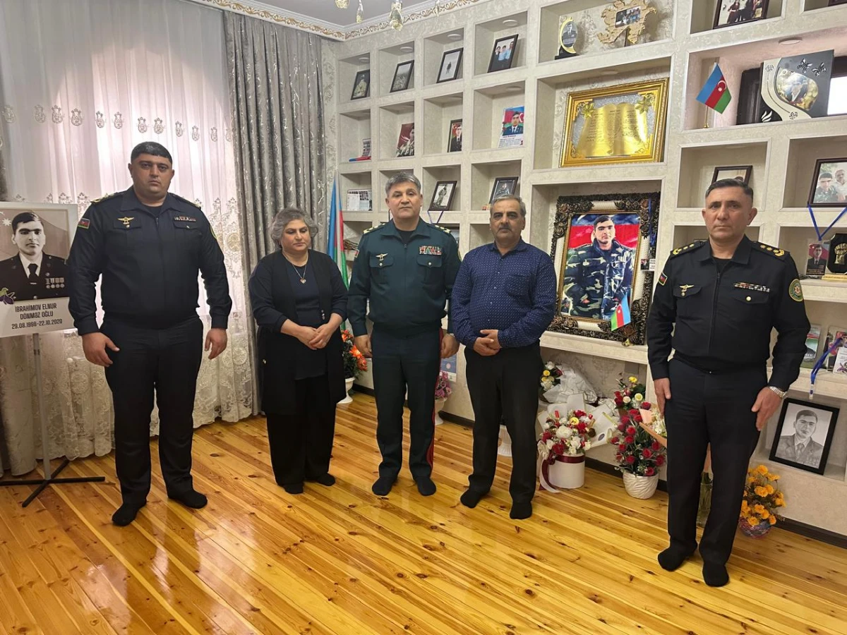 Elçin Quliyev şəhid ailələrini ziyarət etdi — 4
